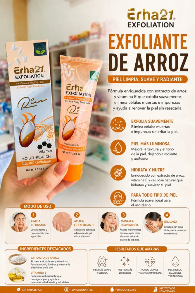 Exfoliante de Arroz 