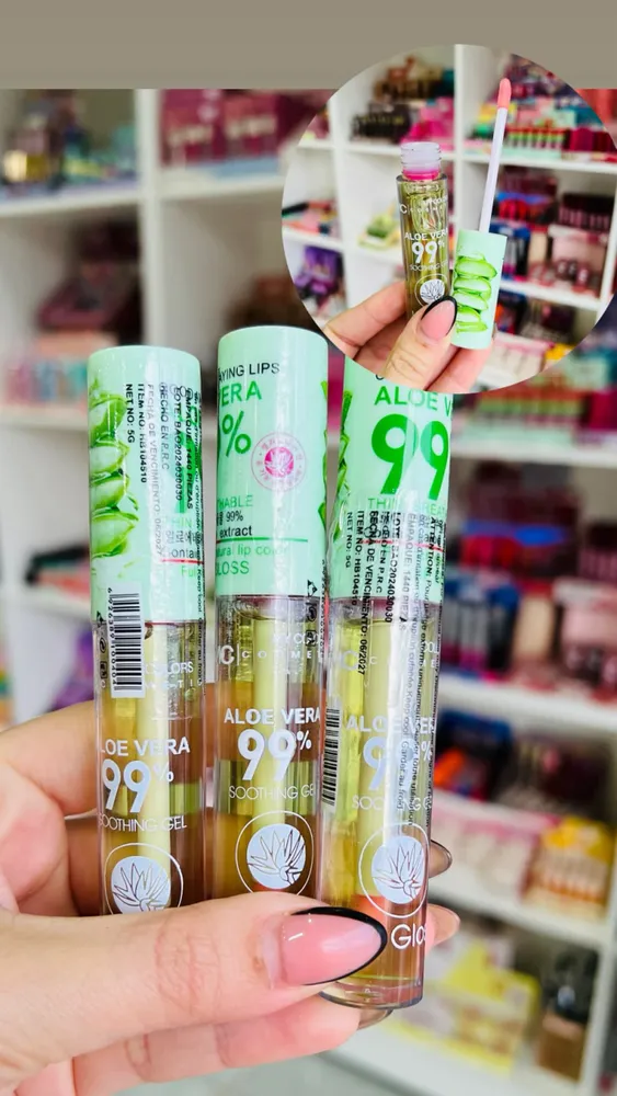 Gloss aloe hidratante.