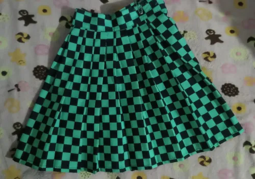 Pollera Tableada Regulable Demon Slayer Tanjiro 2