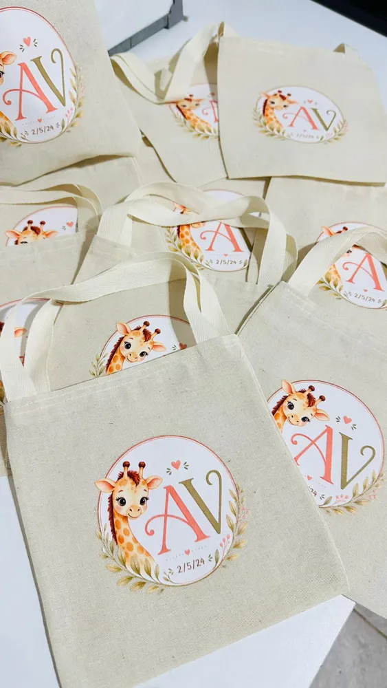 Bolsas de lienzo estampadas 2