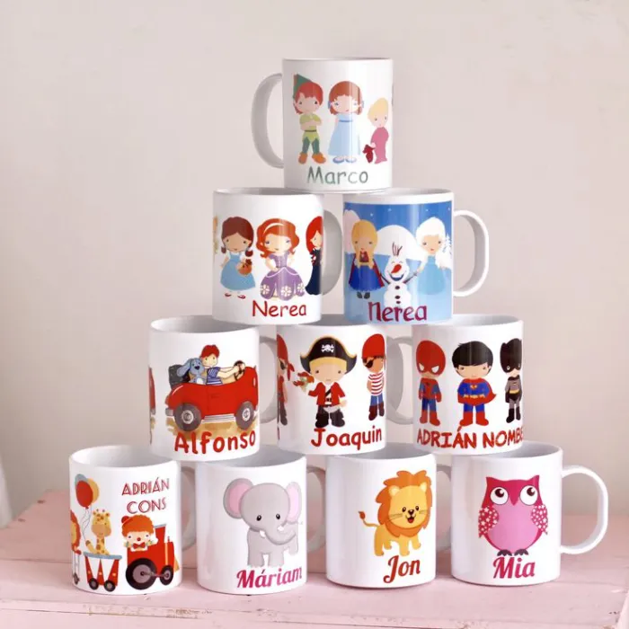 Taza de polímero personalizada