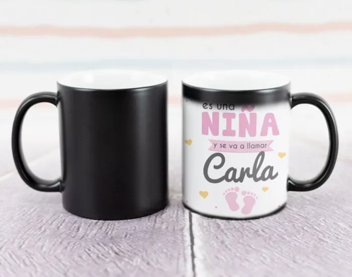 Taza mágica personalizada
