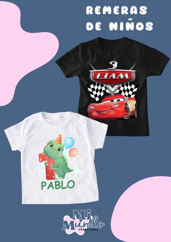 Remera algodon peinado 24.1 NIÑOS