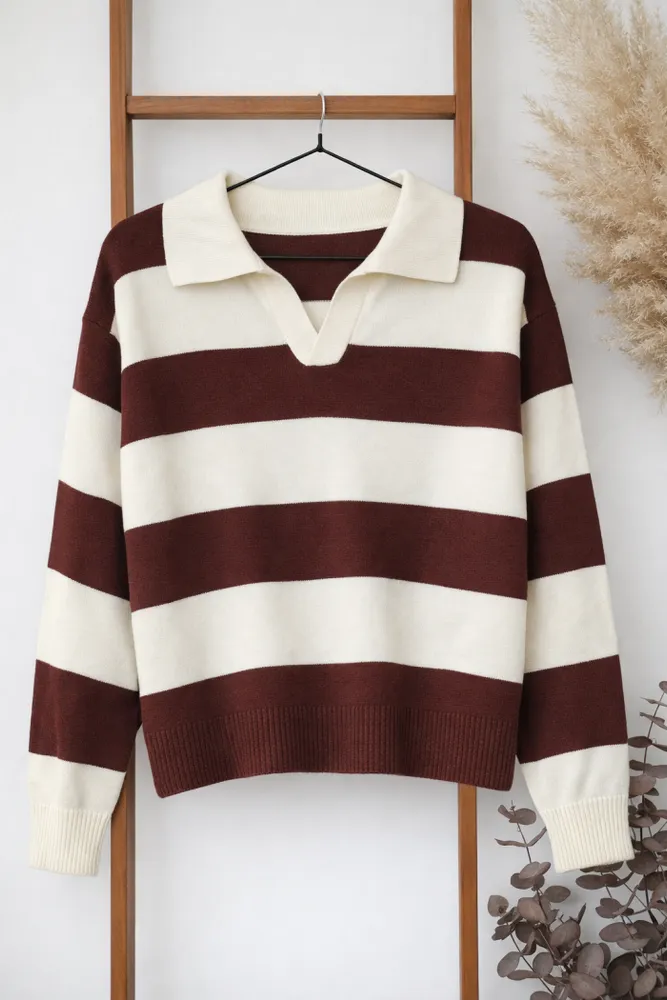 Sweater Polo Rayado