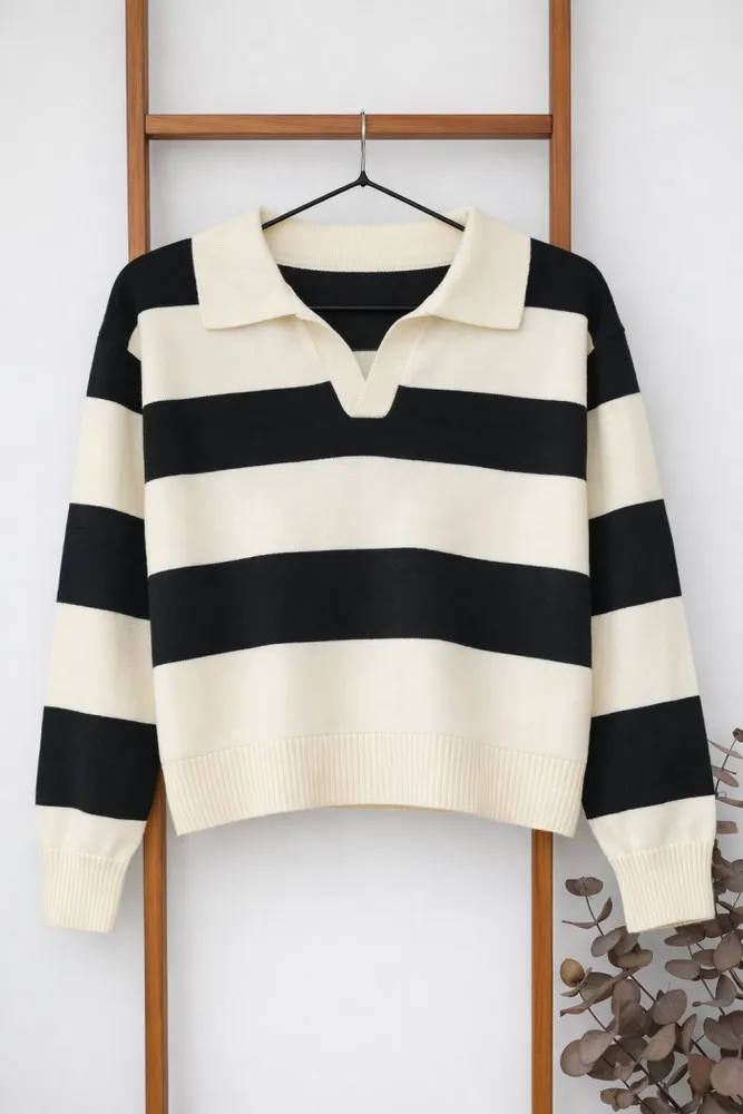 Sweater Polo Rayado 2