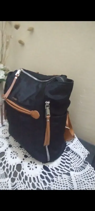 Mochila Cartera negra urbana Venice 2