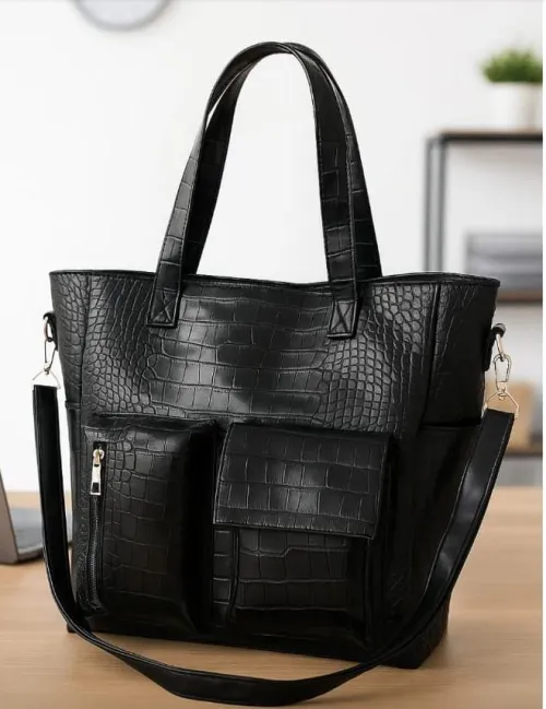 Cartera Tote Mallu black 