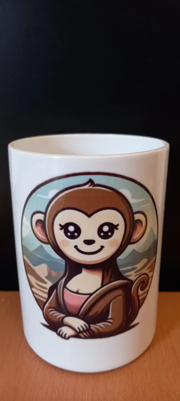 VASO/ PORTALAPICES PERSONALIZADO