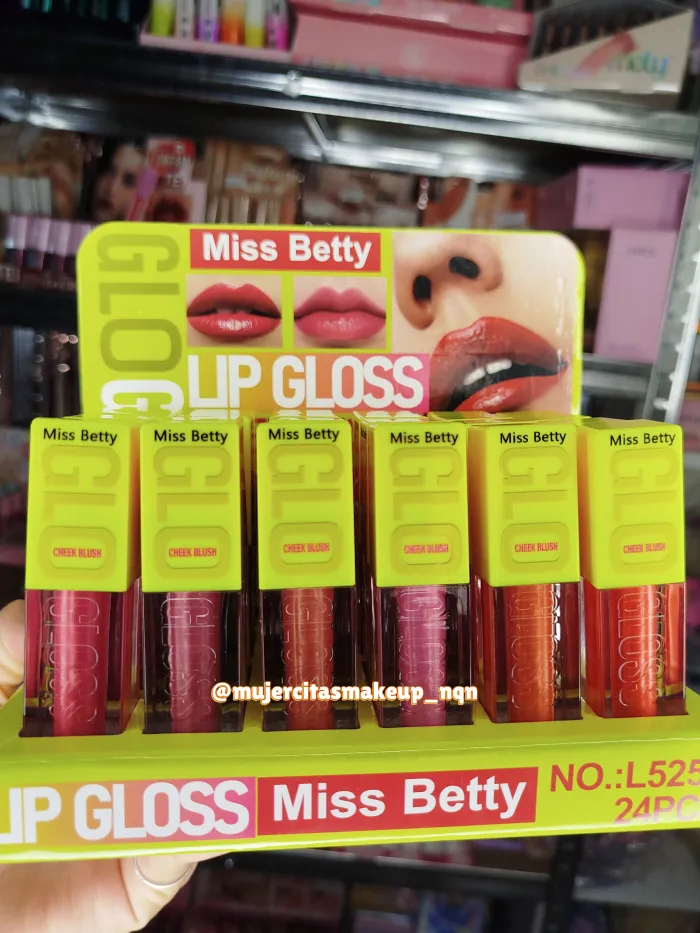 Gloss Miss Betty tapa verde