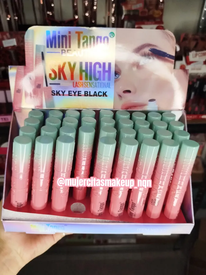 Máscara de pestañas SKY Mini tango, negro azulado
