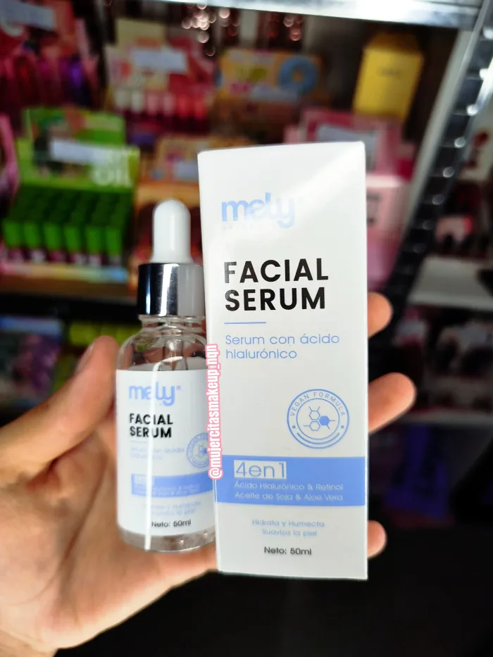 Sérum facial Mely hialurónico celeste 
