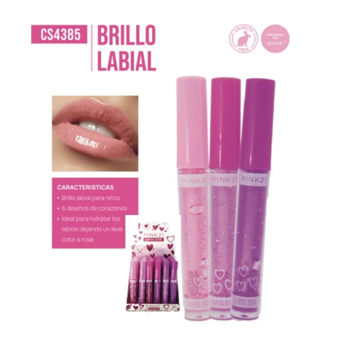 Brillo labial infantil Pink 21 2