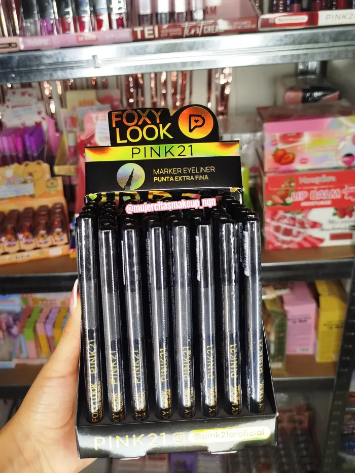 Delineador en fibra líquido Pink 21 