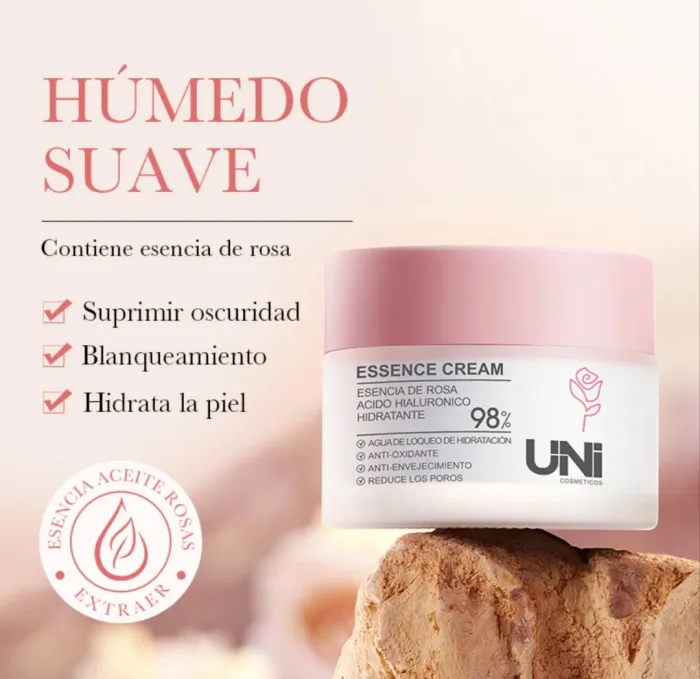 Crema facial rosas UNI 2