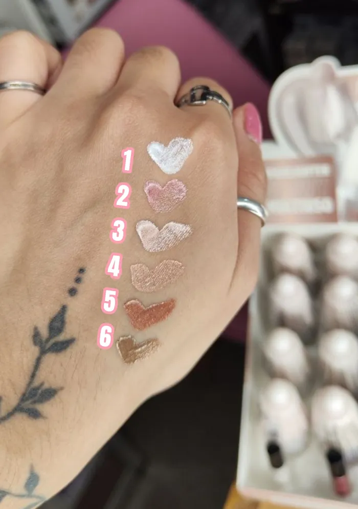 Iluminador Pink 21 con esponja  2