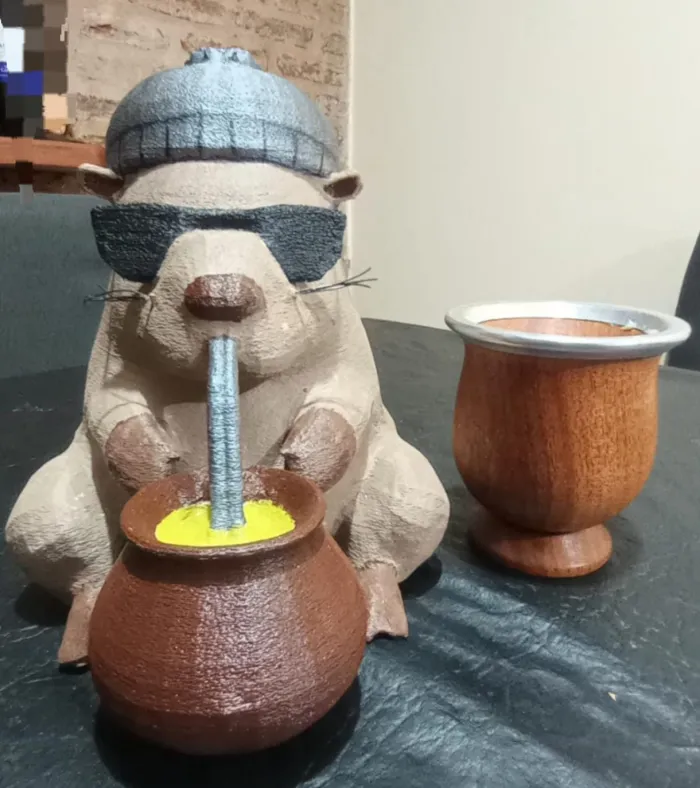 Mate algarrobo tipo camionero