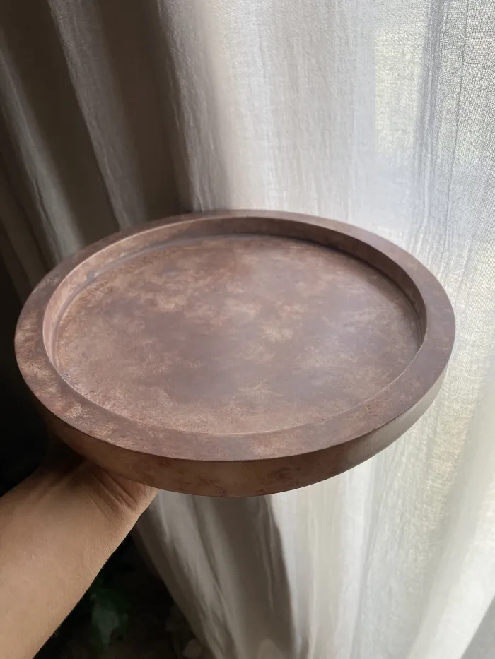 Bandeja circular grande