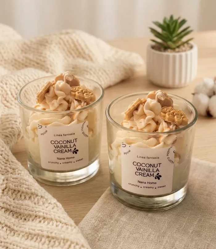 Vela Coconut Vainilla Cream