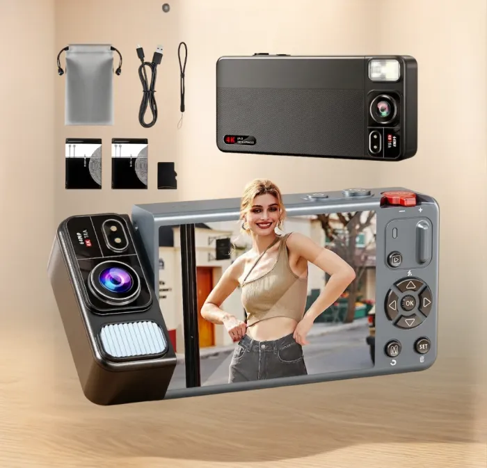 Camara Digital 4k Compacta Vlog