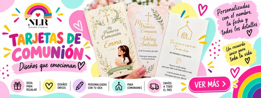 Tarjetitas de Comunion