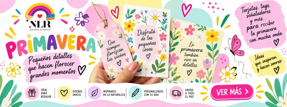 Tarjetitas para primavera