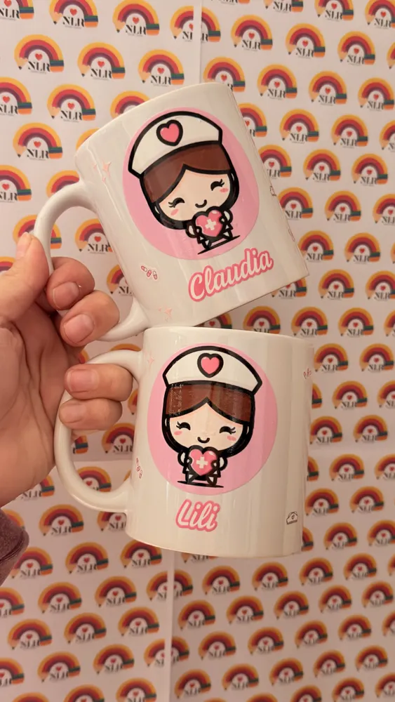 Tazas cerámica con DTF UV