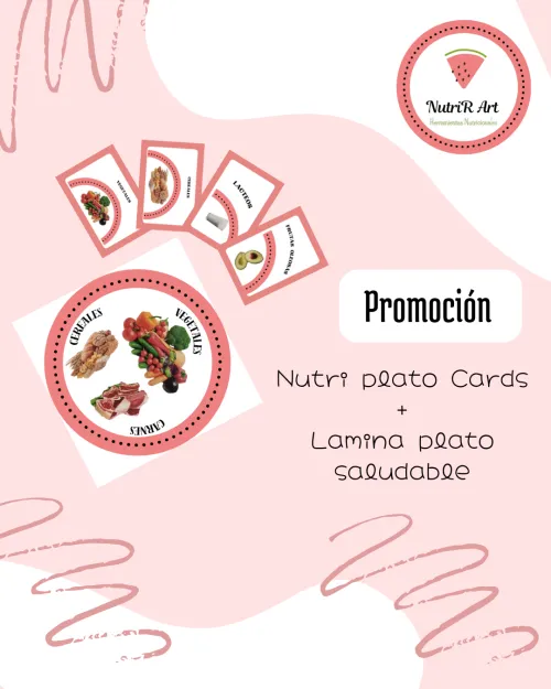 NUTRIPLATO CARDS + LÁMINA DEL PLATO IDEAL 