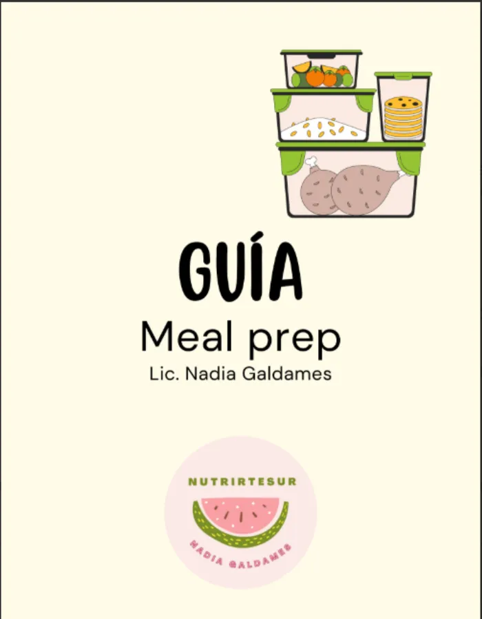 👉 Guía de Meal Prep y organización de comidas