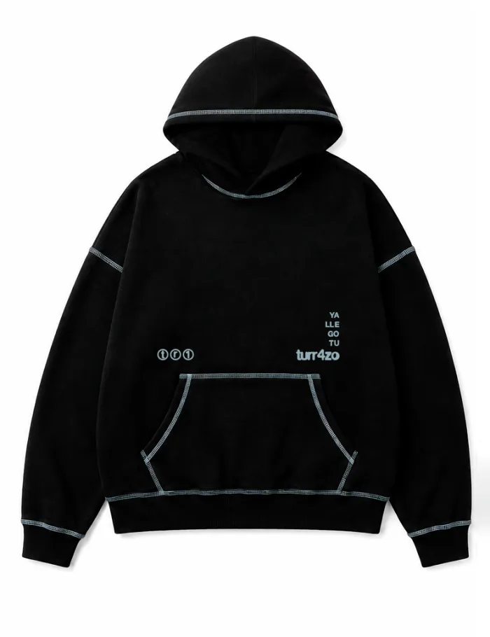 POLERA CON CAPUCHA "TURR4ZO"