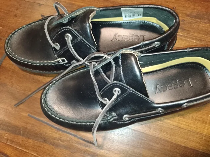 Zapatos nauticos negros  2