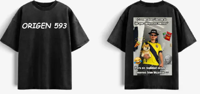 CAMISETAS OVERSIZED EXCLUSIVA