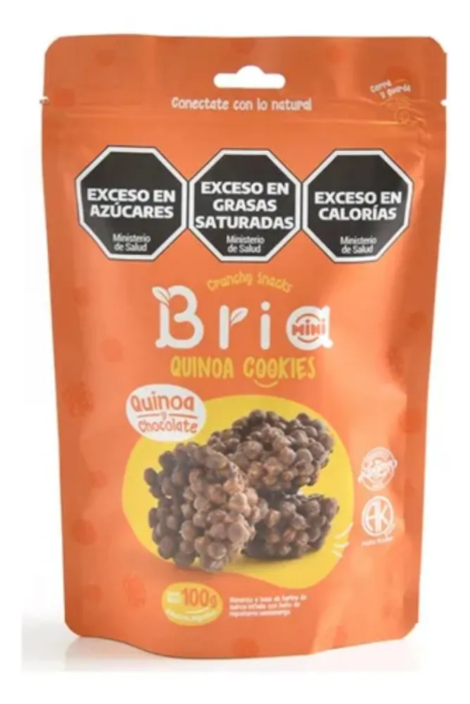 Galletitas de Quinoa con Chocolate Bria Mini 100g
