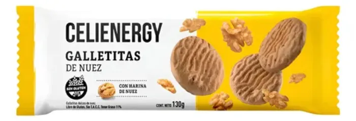 Galletitas de Nuez Celienergy 130g