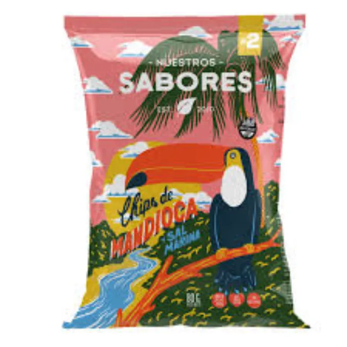 Chips de Mandioca Saludables 80g