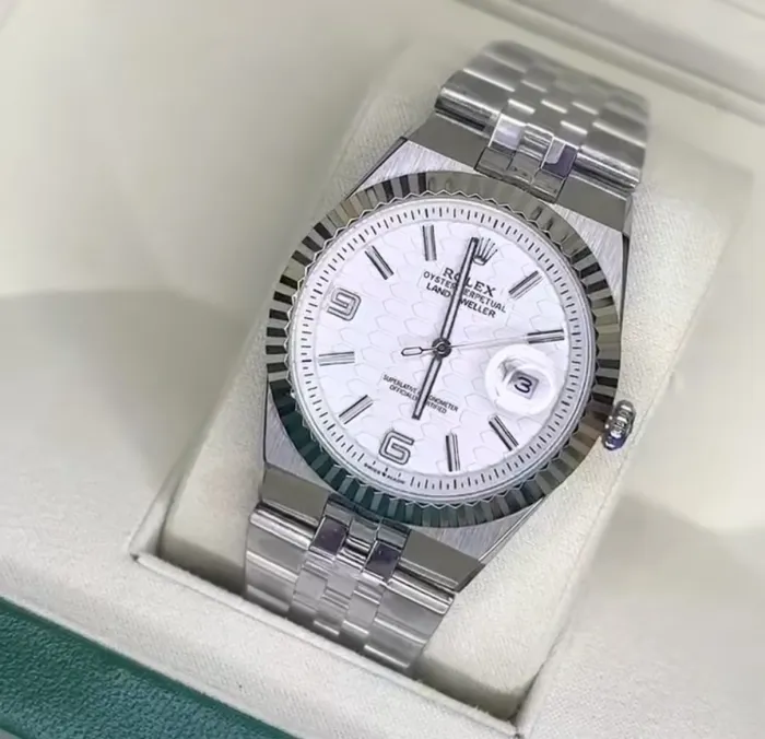 Rolex silver 
