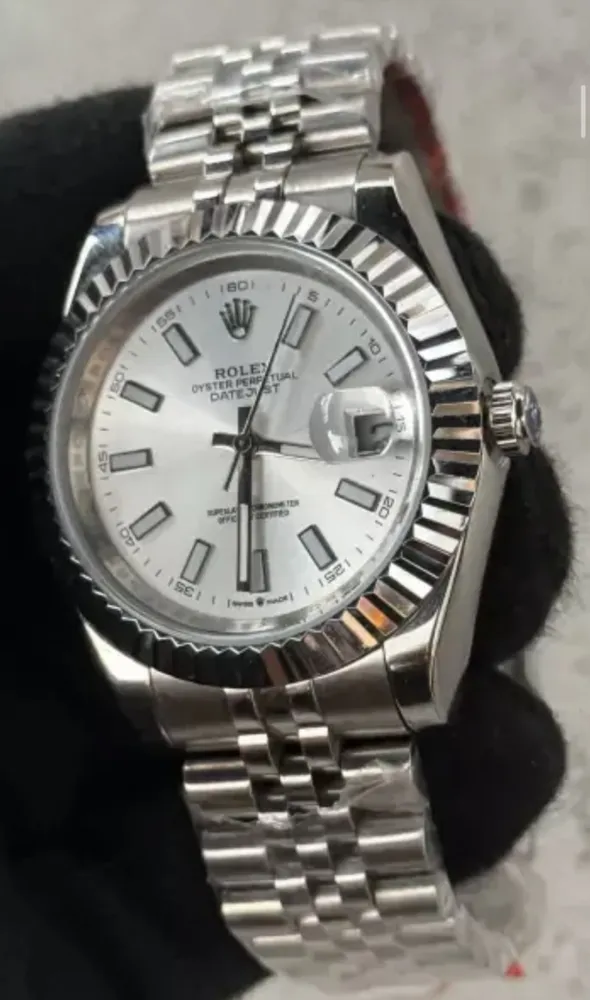 Rolex silver  2