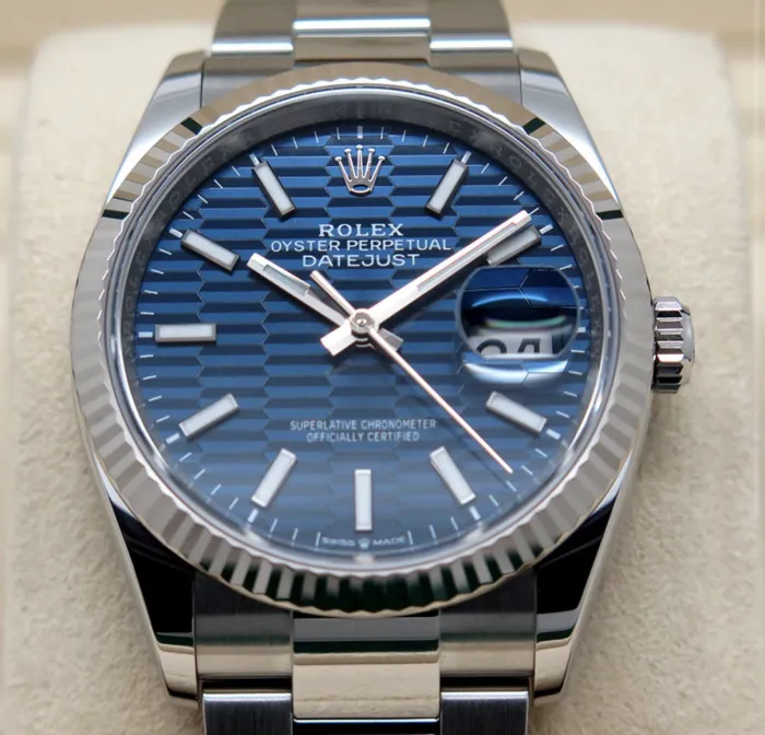 Reloj rolex blue