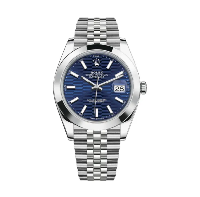Reloj rolex blue 2
