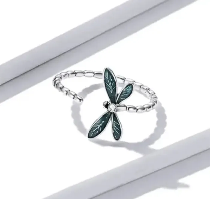 Anillo regulable libelula 2