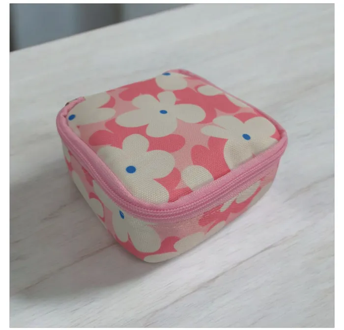 Estuche fem flor rosa