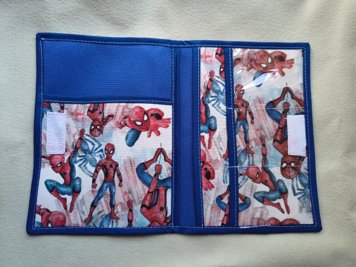 Porta libreta sanitaria spiderman  2