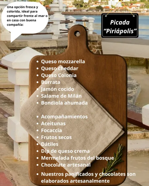Nuestro menú de picadas 1