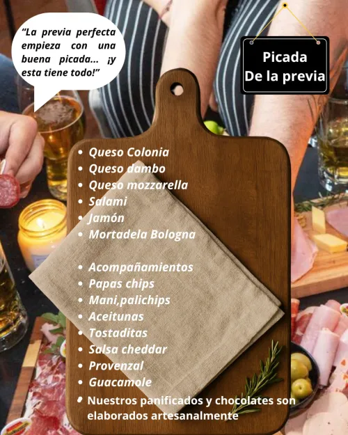 Nuestro menú de picadas 3