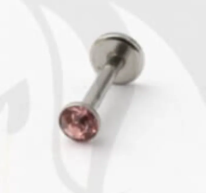 labret rosca interna colores varios 