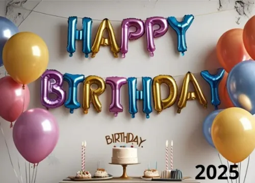 Tarjeta de cumpleaños.