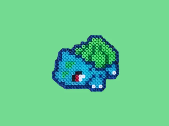 Mini Bulbasaur y Squirtle. Imanes 2