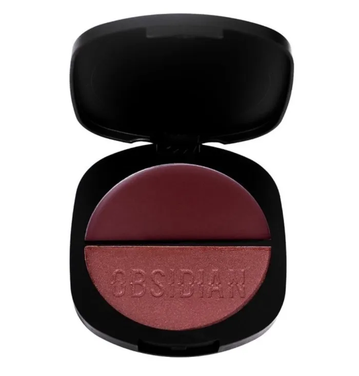 Blush duo Géminis - Obsidian Ruby Rose