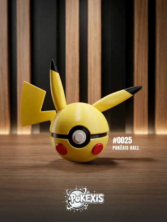 Pokéxis Bola Coleccionable #0025 - Pikachu