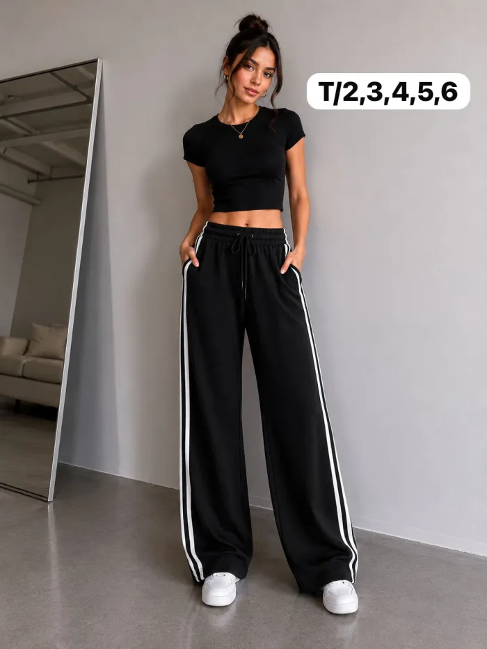 PANTALÓN PALAZO UNISEX DE DARLON