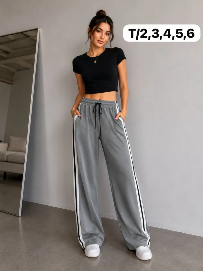 PANTALÓN PALAZO UNISEX DE DARLON 2